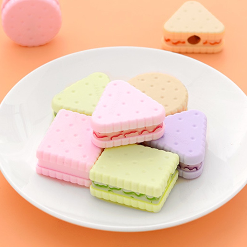 1 Dụng Cụ Gọt Bút Chì Hình Bánh Quy