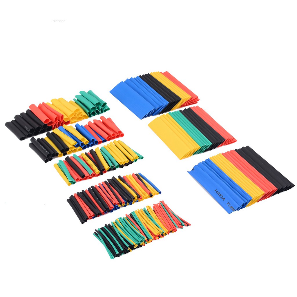 Set 328 ống nhựa 2:1 dùng để bọc dây cáp điện các loại tiện dụng