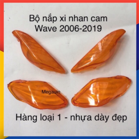 Nắp xi nhan cam trước sau Wave A 2006-2020 (50cc, 100cc và 110cc)