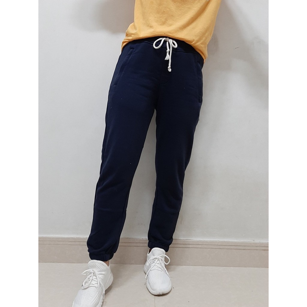 [Ảnh Thật ] Quần Jogger Nam Nữ, Quần Thun Nam, Quần Thể Thao Nam Nữ, Quần Dài 100% Cotton Thun Da Cá, Nỉ Dày, Mặc Ấm | BigBuy360 - bigbuy360.vn