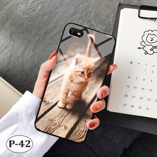 Ốp lưng kính Oppo A1K- hình 3D