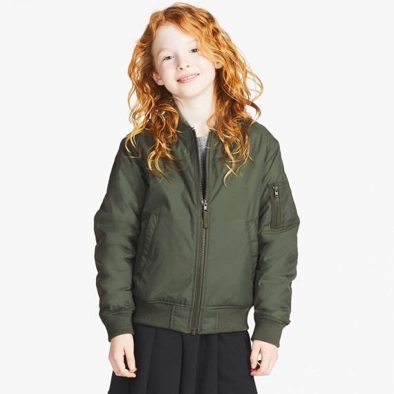Áo bomber kids 160 Uniqlo