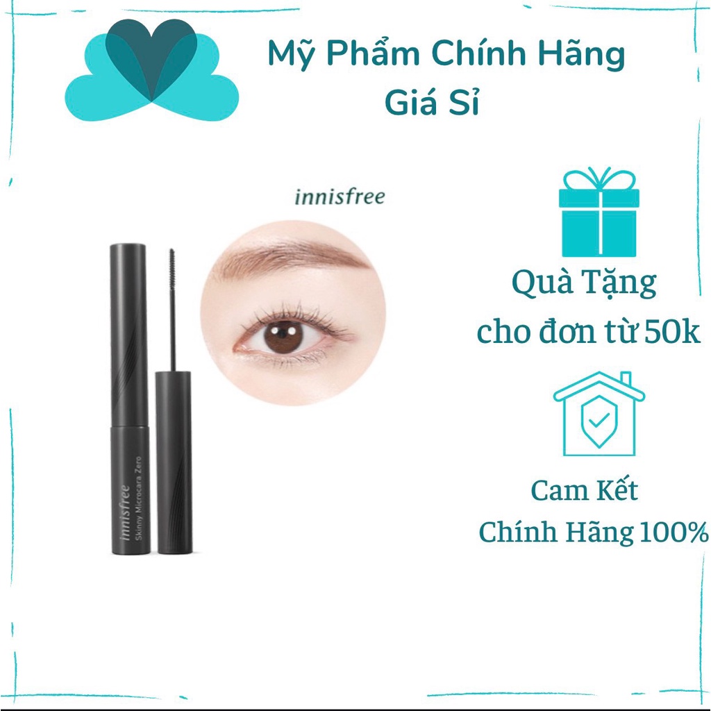 Mascara Siêu Mảnh Chống Trôi Skinny Microcara Zero