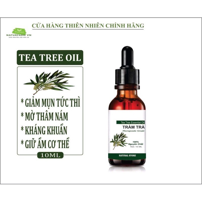 Tinh dầu tràm trà ( Tea Tree Oil ) nguyên chất 100% Organic