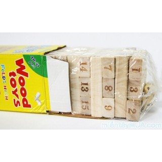 BỘ ĐỒ CHƠI RÚT GỖ 48 MIẾNG