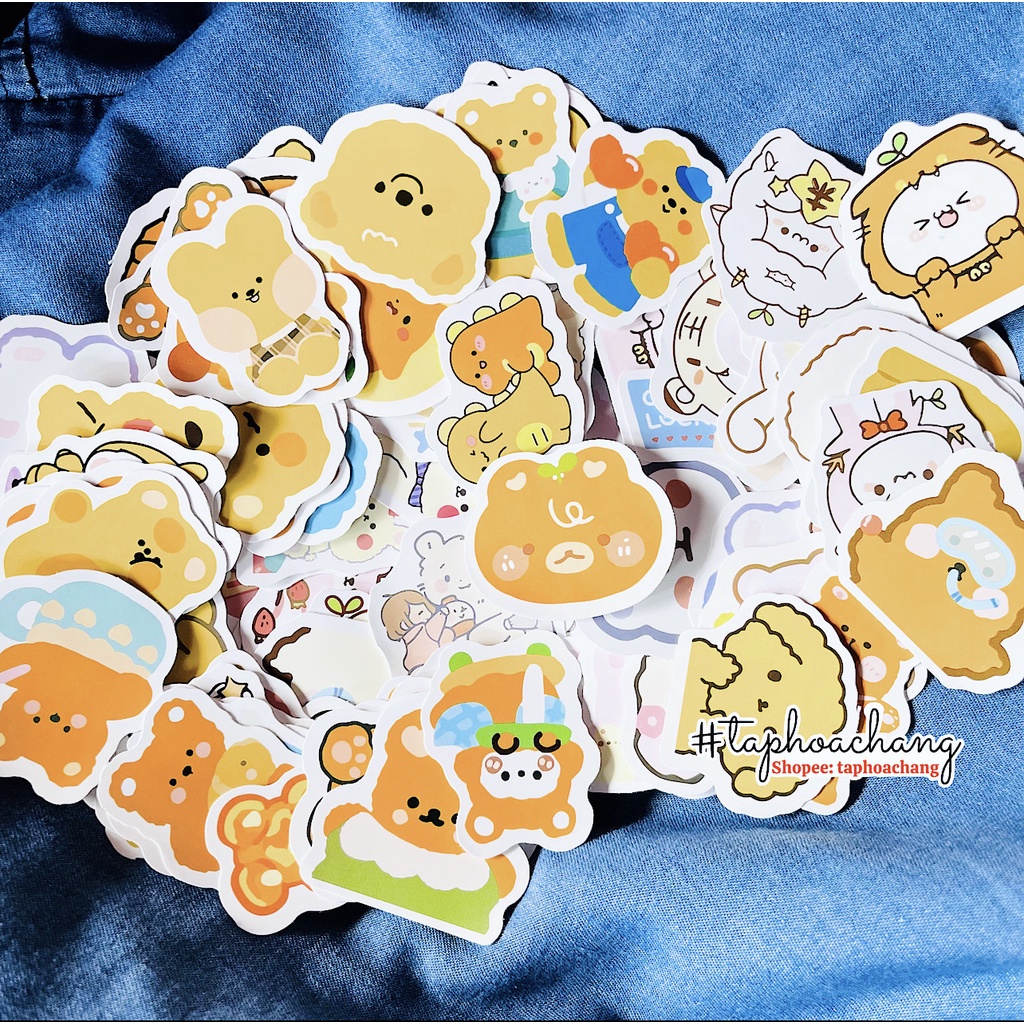 10 Sticker hình dán đáng yêu - Hình dán trang trí dễ thương