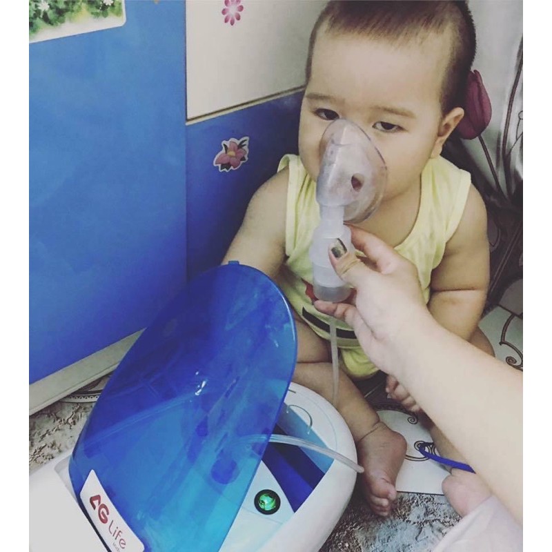 ( Bảo hành 5 năm) Máy xông hút mũi họng khí dung Hi Baby 2 in 1