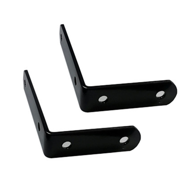 Set 2 Khung Chữ L Gắn Góc Tường Bằng Thép Không Gỉ