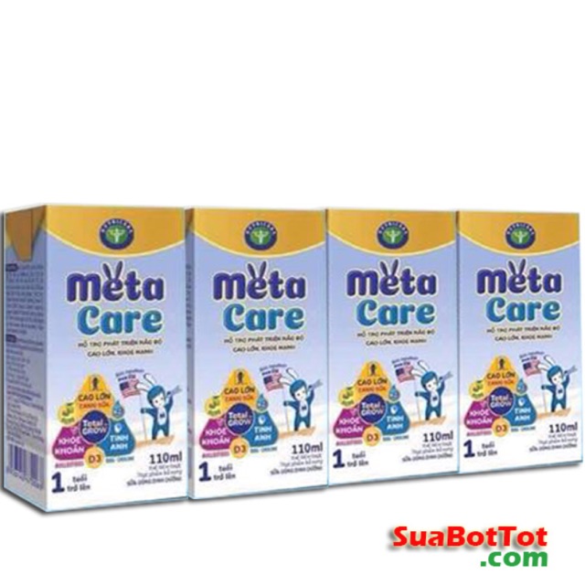 Sữa bột Metacare pha sẵn 110ml Nutricare