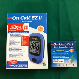 Máy thử tiểu đường on call ez ii