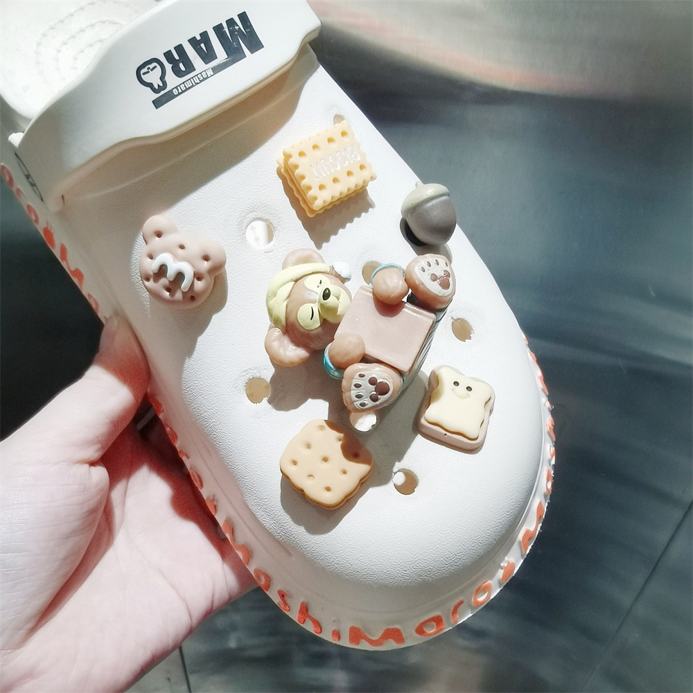 Giày Sandal Nhựa EVA Đế Dày Đục Lỗ Phong Cách Roman Cho Bé