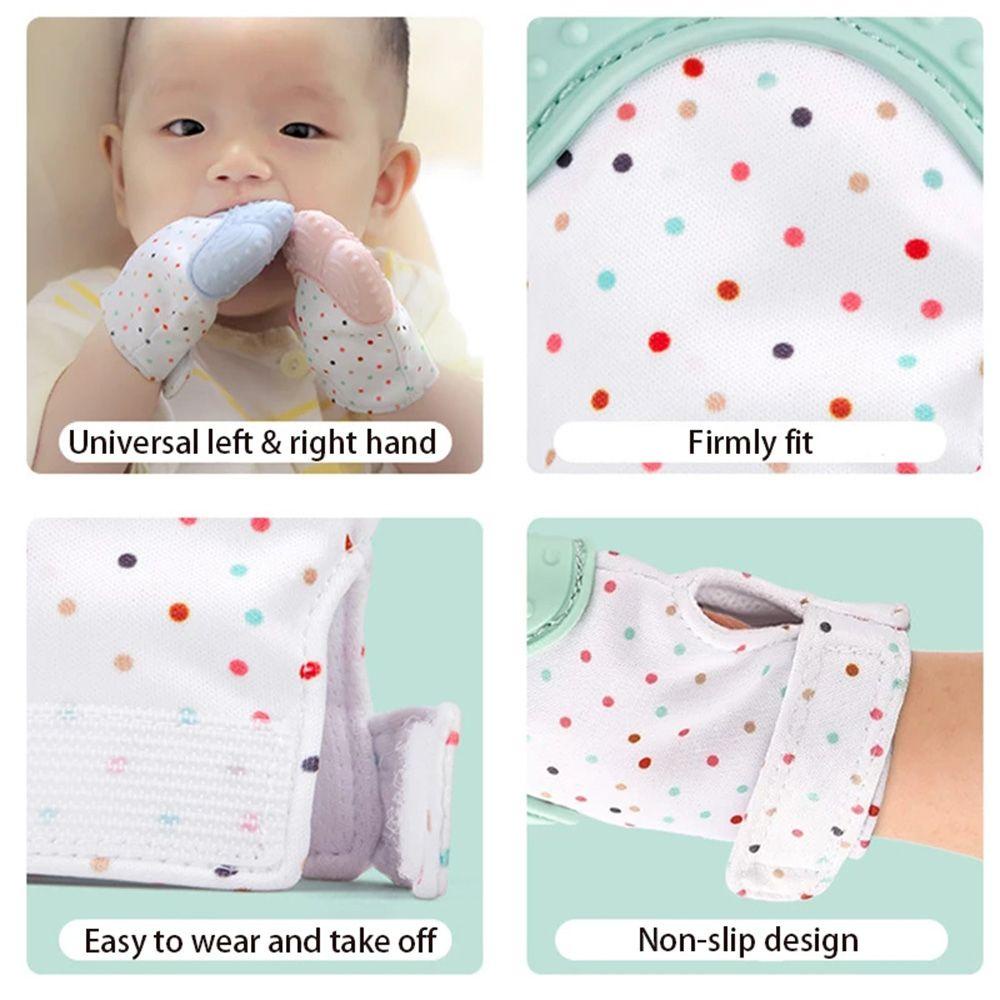 NIUYOU Găng Tay Silicone Tập Nhai Cho Bé Sơ Sinh
