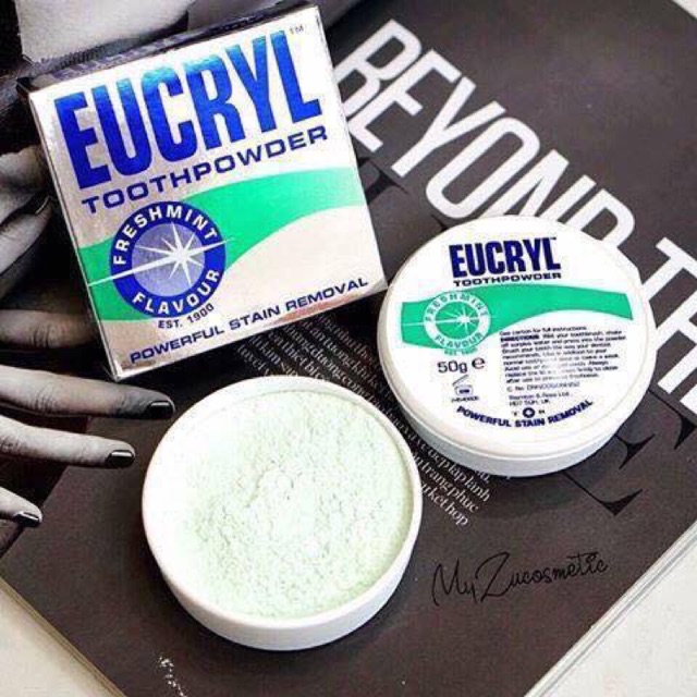 Bột trắng răng eucryl