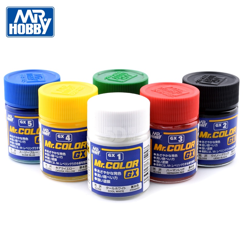 Sơn mô hình Mr Color GX01 - GX06 18ml