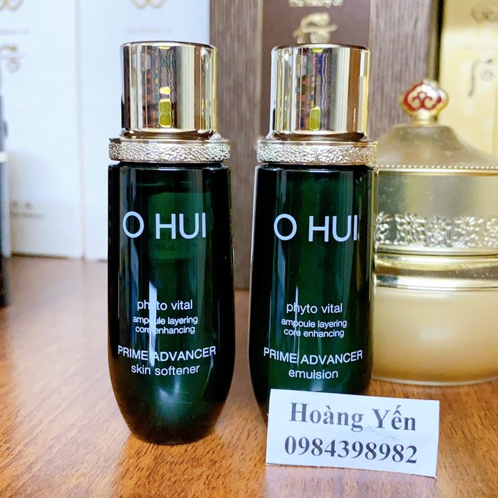 Set Ohui xanh 2sp - Ohui Prime Advancer - TÁCH SET, K HỘP - date:2023