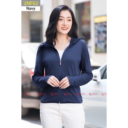 ☾Áo chống nắng nữ 1 lớp Cardina chất thun lạnh cao cấp bảo vệ làn da | BigBuy360 - bigbuy360.vn
