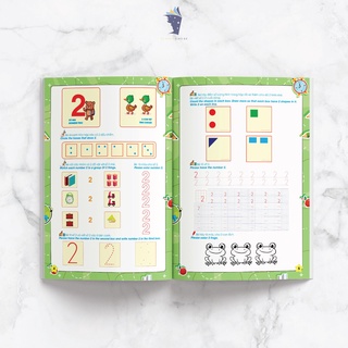 Sách - Toán Tư Duy Beginning Creative Math (Dành Cho Bé 4-6 Tuổi Song Ngữ Việt Anh)