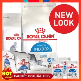  Royal Canin Indoor 2kg_Thức ăn hạt cho mèo trưởng thành