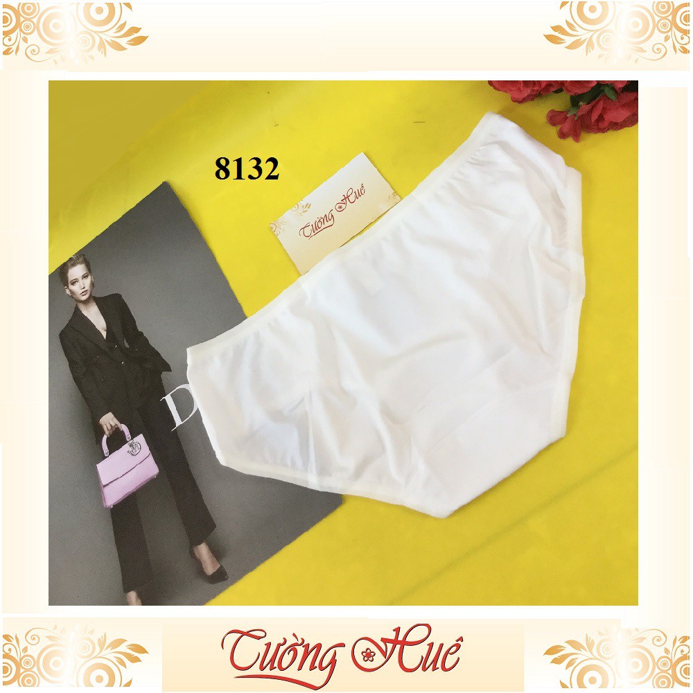 Quần lót nữ annie QE 8132 trơn phối ren.