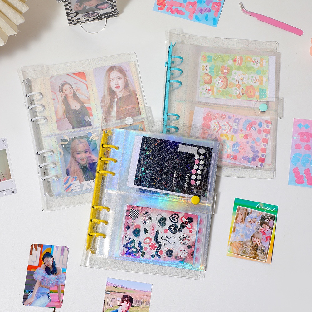 Sổ Còng Binder  Hộp Album Ảnh 6 Ngăn Khổ A5