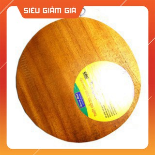 Thớt gỗ me sừn tròn dày dặn