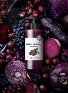 Sữa rửa mặt Super Vegitoks Cleanser thải độc rau củ