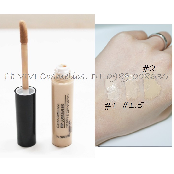 Che khuyết điểm The Saem Cover Tip Perfection Concealer | BigBuy360 - bigbuy360.vn