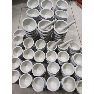 Cối đá nhân tạo  nghiền bột, màu son mỹ phẩm