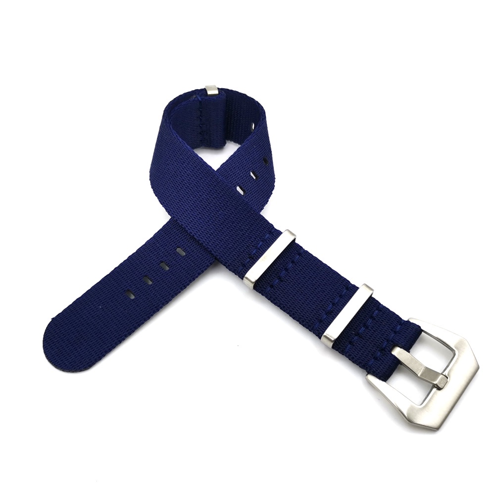 Dây Đeo Nylon 20mm 22mm 007 James Bond Màu Đen