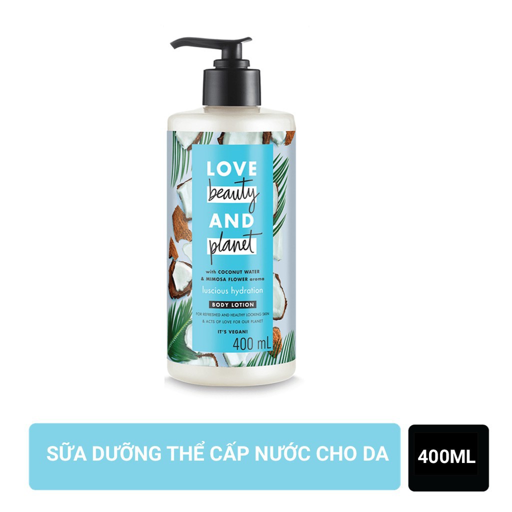 Sữa dưỡng thể Love Beauty and Planet 400ml | BigBuy360 - bigbuy360.vn