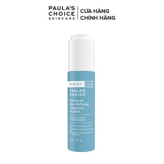Dung Dịch Loại Bỏ Tế Bào Hư Tổn Paulas Choice Resist Advanced Pore Refining Treatment 4% BHA