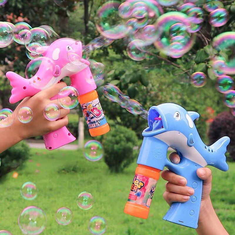 Máy ảnh thổi bong bóng hình Heo hồng/ Heo xanh/ Vịt vàng  - Máy thổi bong bóng hình thú LANA QUEEN