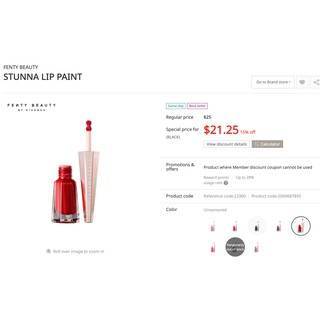 Fenty Beauty Stunna Lip Paint