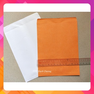 Bao Thư A5 Trắng Vàng -100 cái -  Bao A5 Trắng Vàng