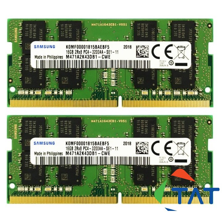 Ram Laptop DDR4 Samsung 16GB 3200MHz Chính Hãng