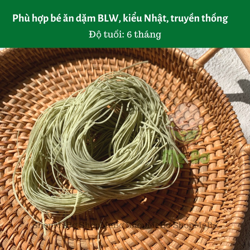 [Anpaso] Mì ăn dặm hữu cơ rau củ Anpaso 120g cho bé ăn dặm BLW, truyền thống, kiểu Nhật bổ sung vitamin, ,chất xơ