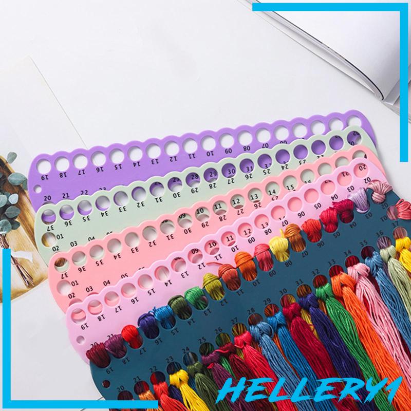 1 Giá Đỡ Cuộn Chỉ Thêu Chữ Thập 6 Ngăn Tiện Dụng