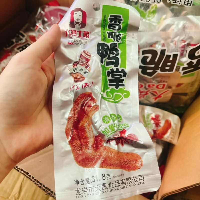 Chân vịt cay dacheng, chân vịt cay Tứ Xuyên (32g) | BigBuy360 - bigbuy360.vn