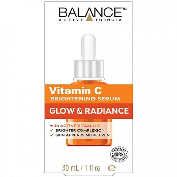 Serum Balance Vitamin C , Niacinamide , Hyaluronic 30ml giúp dưỡng ẩm, sáng da và chống lão hóa vượt trội | BigBuy360 - bigbuy360.vn