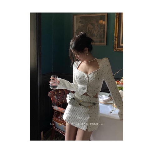 [ HÀNG ORD] Set Váy Trắng