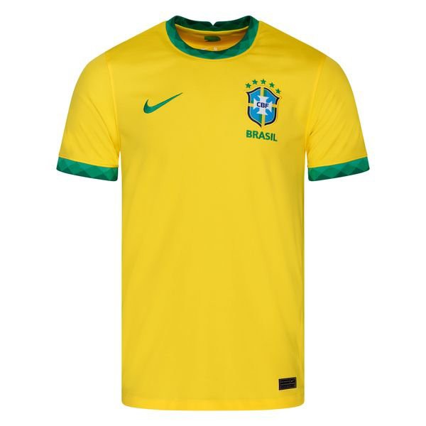 Áo Thun Đá Banh Đội Tuyển Brazil Jersey 2020 2021 Size S - Xxl