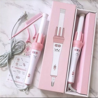 Máy uốn tóc tự động xoay 360 độ làm xoăn tóc - máy uốn tóc mini xoay tự động