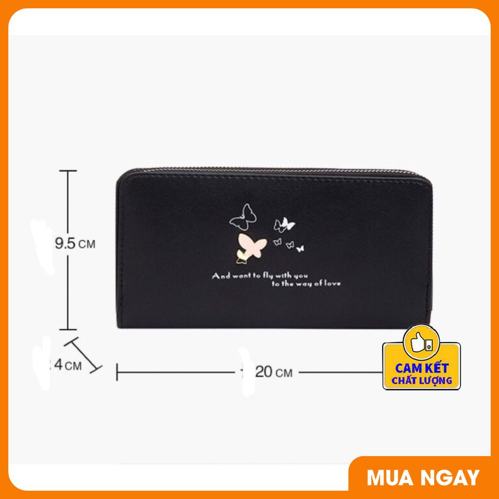 Bóp ví dài cầm tay 2 ngăn khóa thời trang cao cấp kiểu dáng sang trọng thanh lịch đựng tiền,đựng thẻ,điện thoại ST924