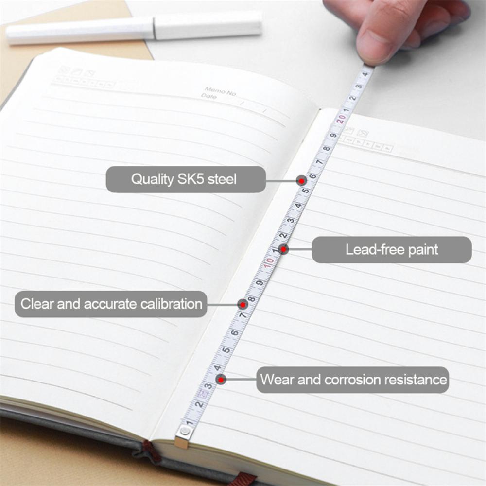 1 Thước Dây Mini Có Móc Treo Chìa Khóa V5Y5 Tiện Dụng