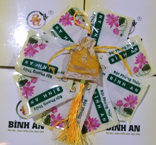 Combo 5 gói bột tắm phong thuỷ bình an