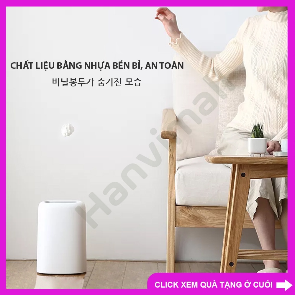 Thùng rác nhỏ Thùng rác 2 lớp Thùng đựng rác nhà bếp, phòng ngủ, văn phòng - hàng nhập khẩu bền tốt