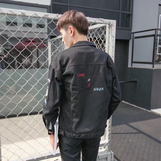 Áo Khoác Nam 082.Đen. Size M-XXL