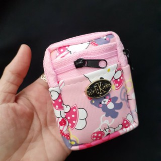 Móc khóa ba lô Kitty 3 ngăn (Kt : 6×8cm)
