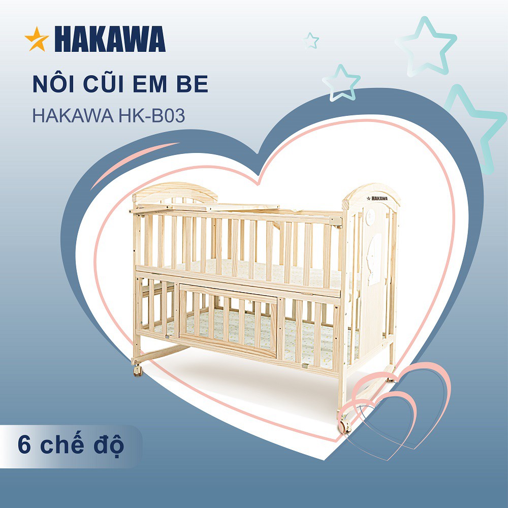 NÔI CŨI EM BÉ HAKAWA HOÀNG GIA 1 - PHÂN PHỐI CHÍNH HÃNG - BẢO HÀNH 3 NĂM CHÍNH HÃNG