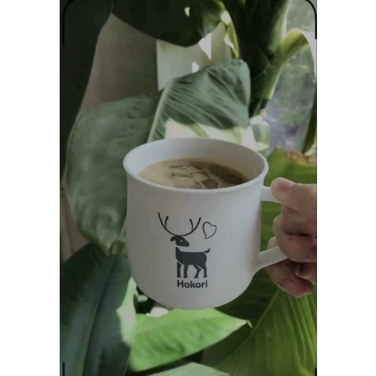 Cốc nhựa HOKORI 350ml có quai cầm tiện lợi -Nhiều mẫu